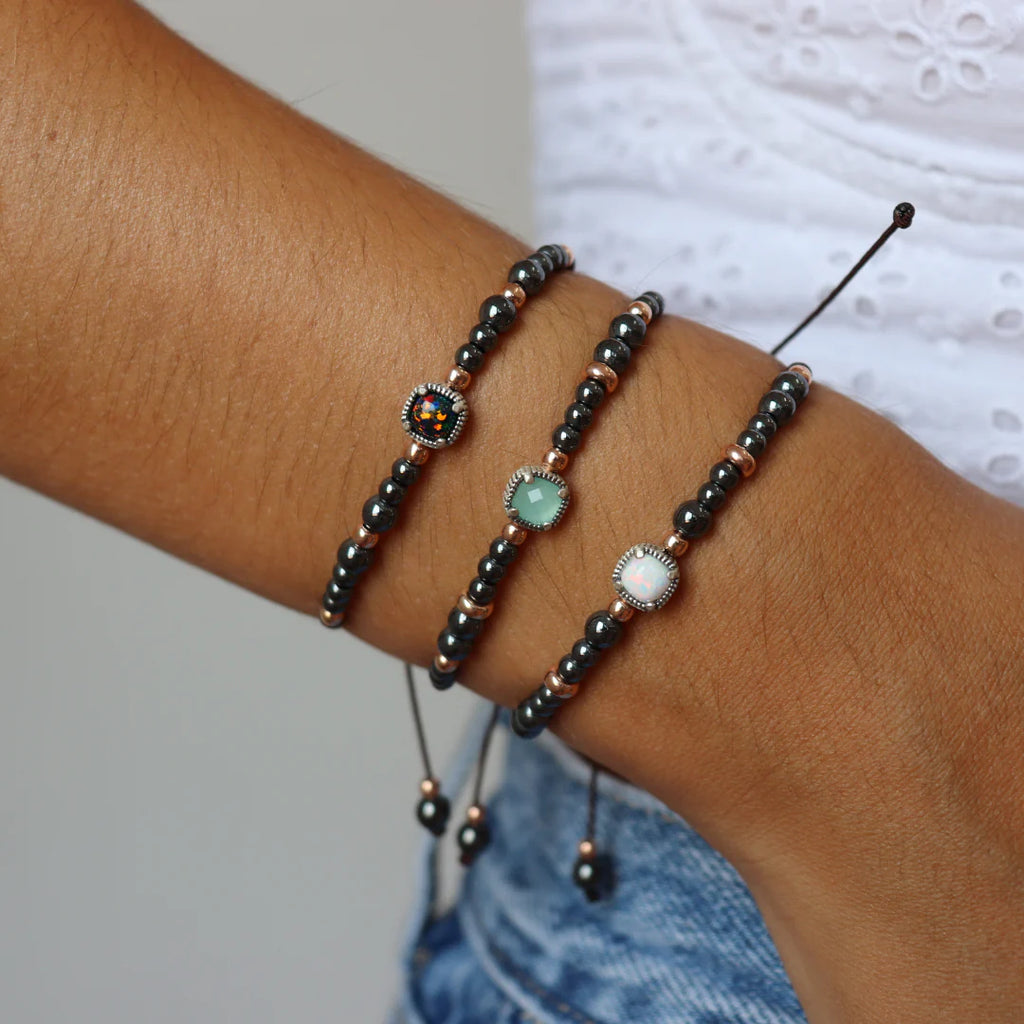 Pulsera de macramé