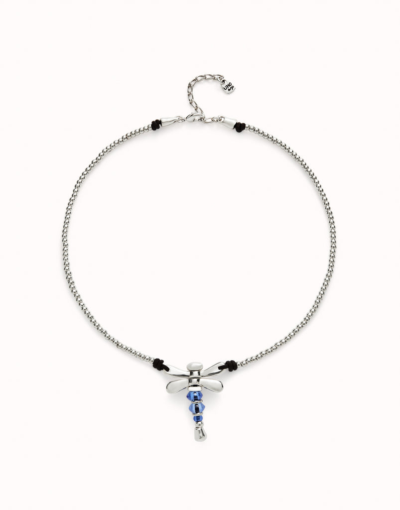 COLLAR LIBELULA AZUL