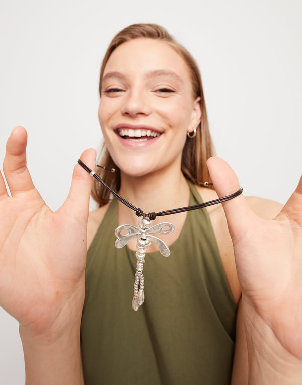 COLLAR LIBELULA LARGO