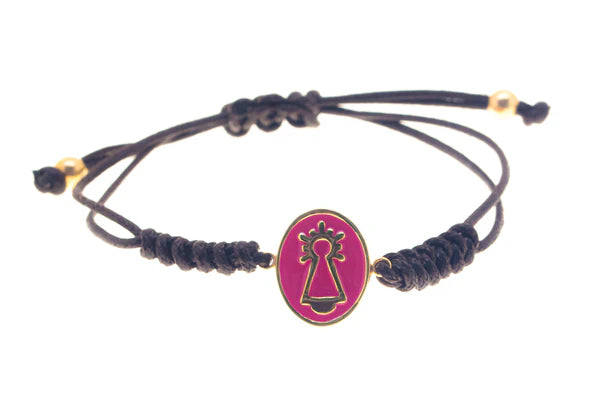 Pulsera Virgen del Pilar esmalte