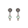 Pendientes plata con piedras semipreciosas