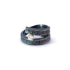 Anillo plata con brillante