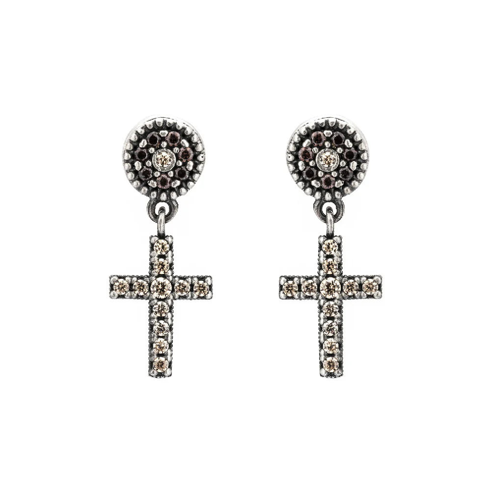Pendientes cruz