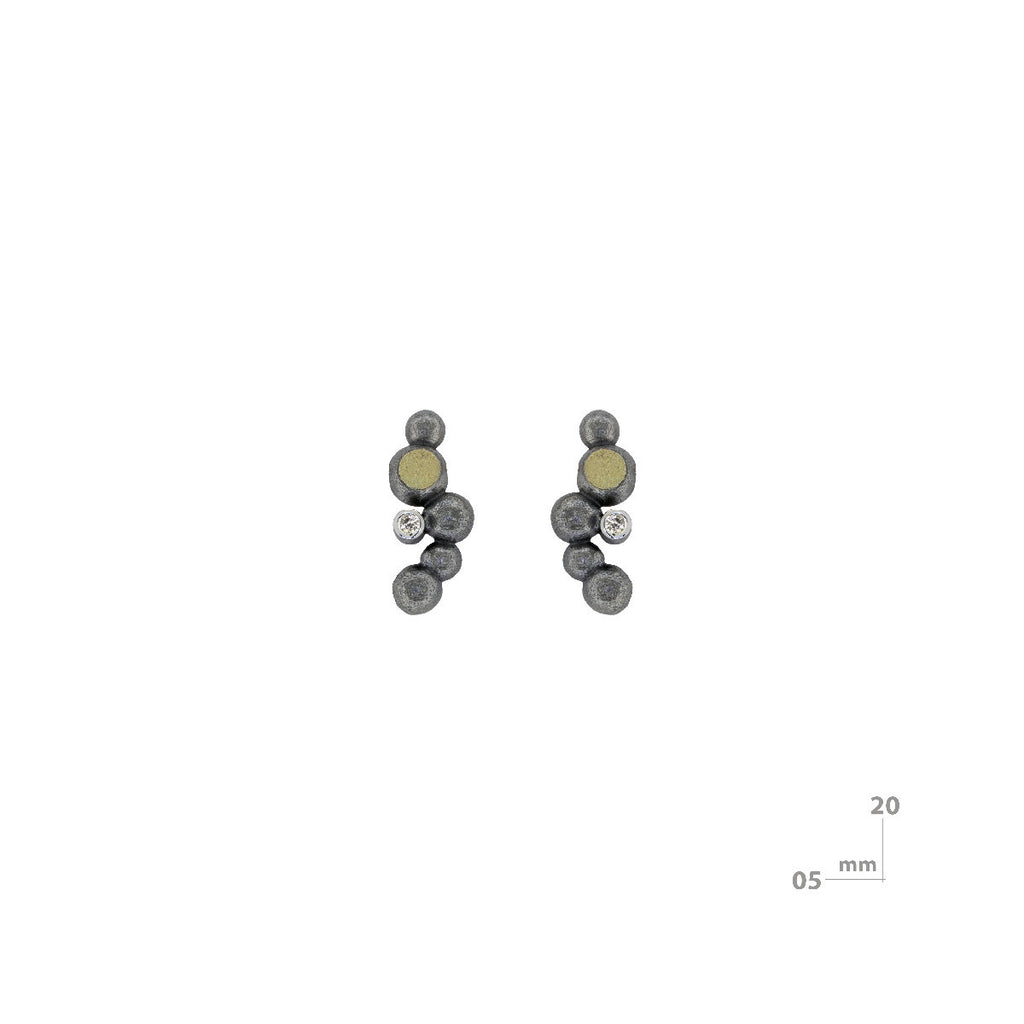 Pendientes burbuja