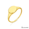 Anillo oro amarillo sello