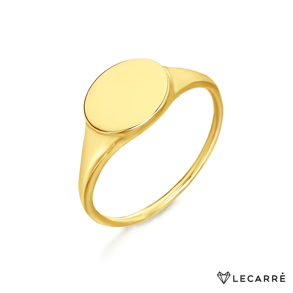 Anillo oro amarillo sello