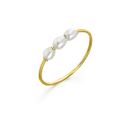 Anillo perlas