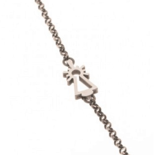 Pulsera plata Virgen del Pilar